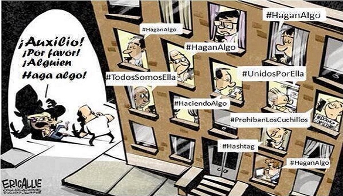 El problema de Facebook, Twitter, Change, etc.