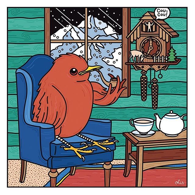 Pájaro de cuco en un universo paralelo