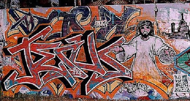 Graffiti de Jesucristo
