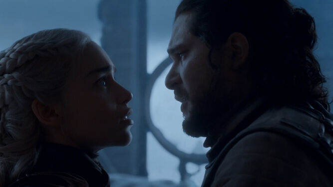 Daenerys y Jon 1