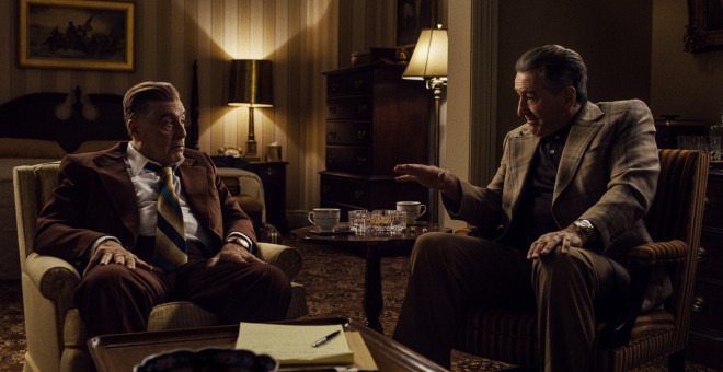 El Irlandés - Película - fragmento - Pacino/de Niro
